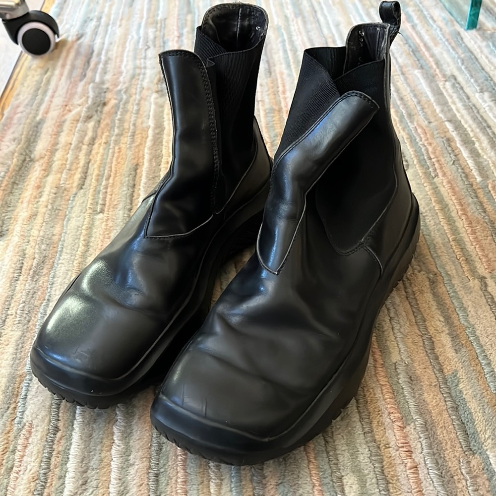PRADA Chelsea Boots with Vibram soles